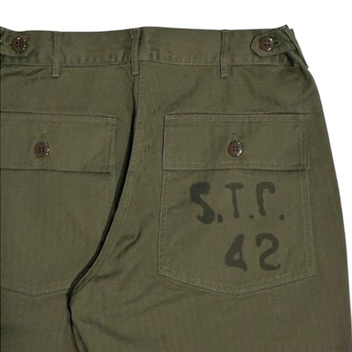 50'S Army Utility Shorts "Fort Bragg" Custom"S.T.C.42"
