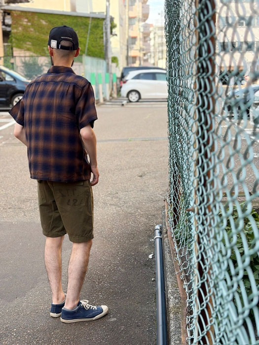 50'S Army Utility Shorts "Fort Bragg" Custom"S.T.C.42"