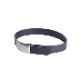 PLATE BUCKLE BENDS LEATHER BELT