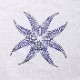 EIGHT LEGGED CROSS PINSTRIPE SWEAT