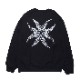EIGHT LEGGED CROSS PINSTRIPE SWEAT