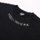EIGHT LEGGED CROSS PINSTRIPE SWEAT