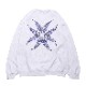 EIGHT LEGGED CROSS PINSTRIPE SWEAT