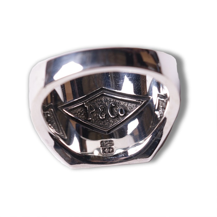 PHARAOHS HORSES RING square silverK10