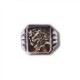 PHARAOHS HORSES RING square silverK10