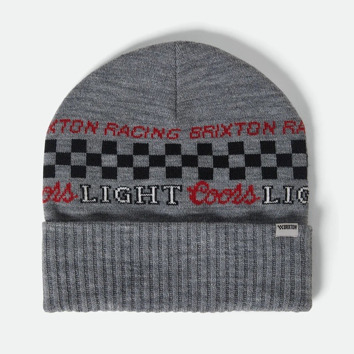 COORS LIGHT RACING BEANIE - SILVER