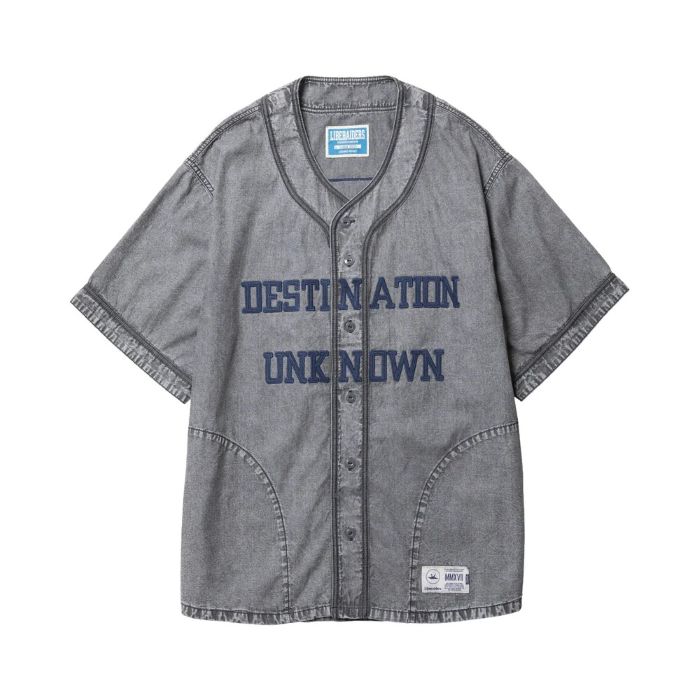CHAMBRAY BASEBALL SHIRT