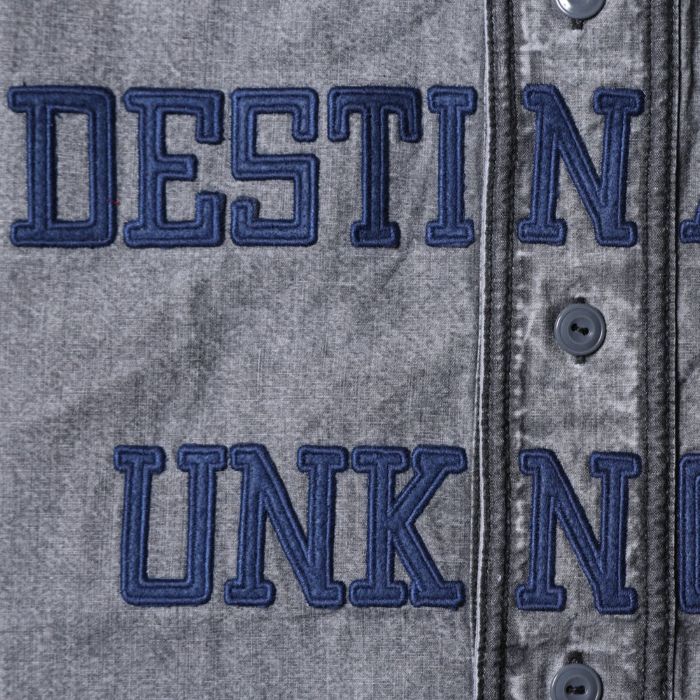 CHAMBRAY BASEBALL SHIRT