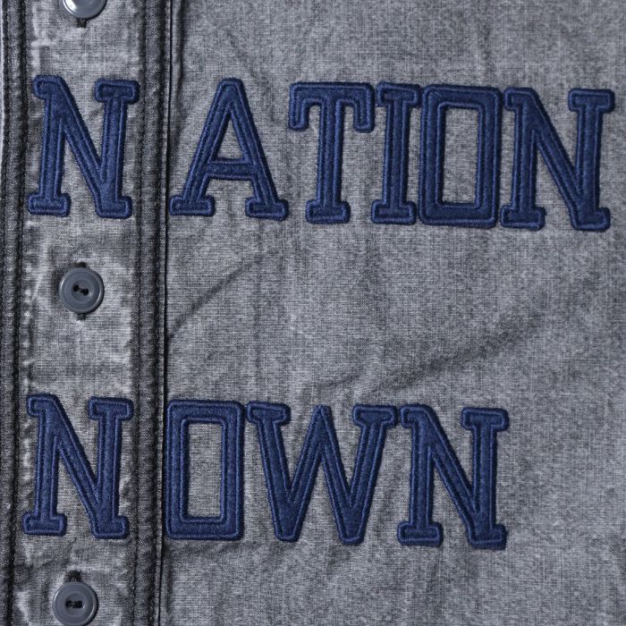 CHAMBRAY BASEBALL SHIRT