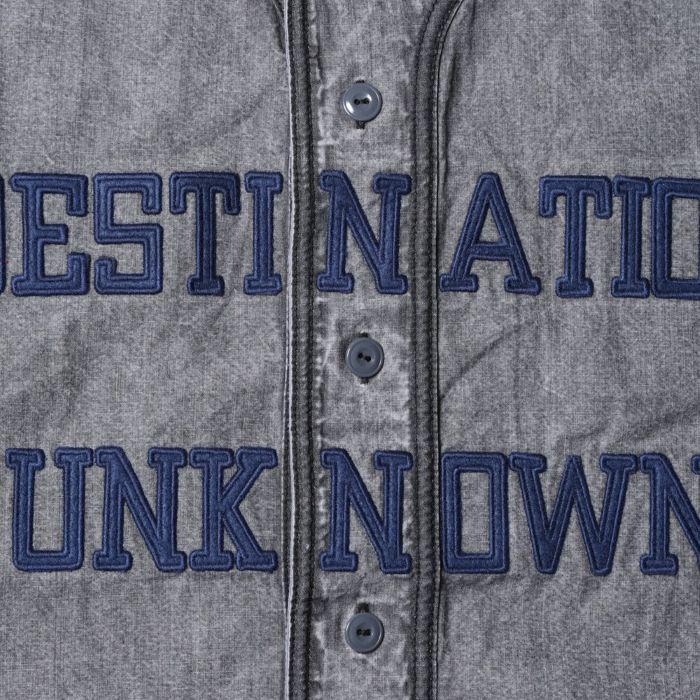 CHAMBRAY BASEBALL SHIRT