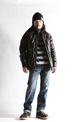 ALL NEW RACING DOWN JKT2 RELAX FIT/PLD HORSEHIDE