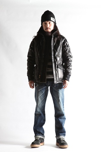 ALL NEW RACING DOWN JKT2 RELAX FIT/PLD HORSEHIDE