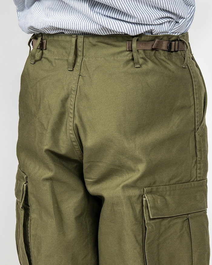M-65 Trousers Mod, OD Reversed Sateen