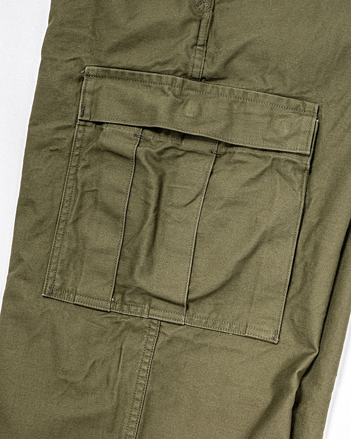 M-65 Trousers Mod, OD Reversed Sateen