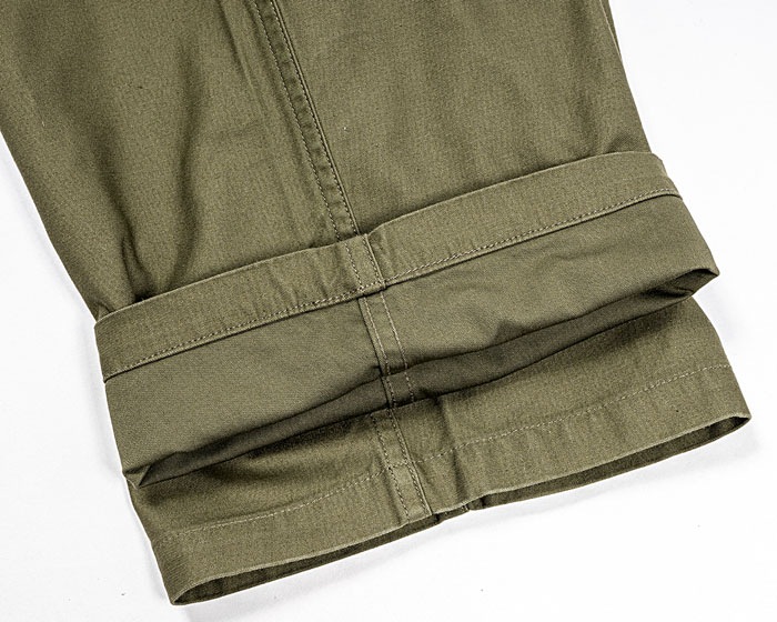 M-65 Trousers Mod, OD Reversed Sateen