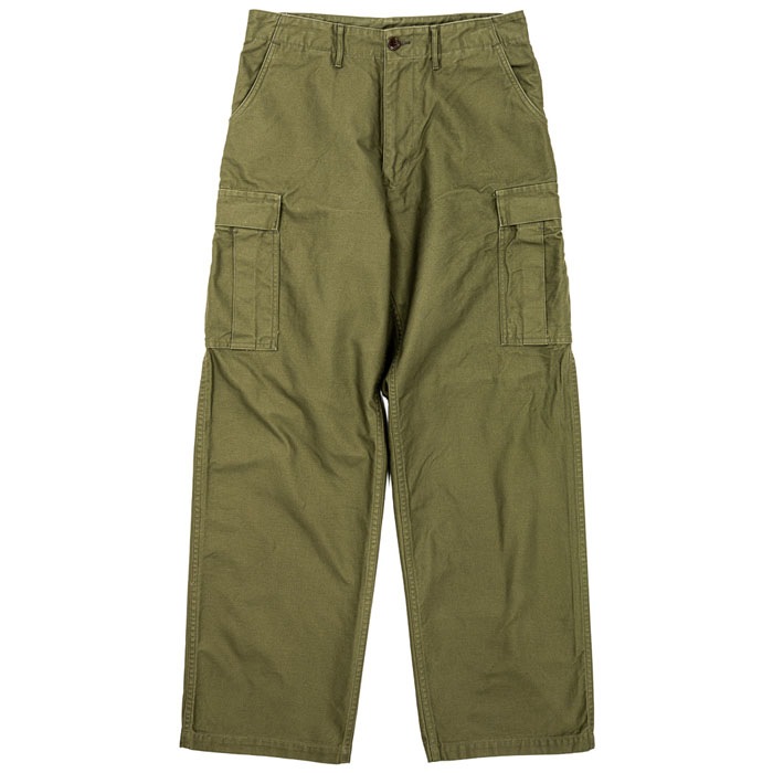 M-65 Trousers Mod, OD Reversed Sateen