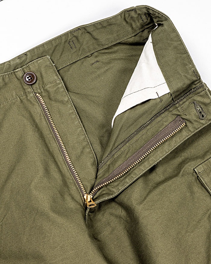 M-65 Trousers Mod, OD Reversed Sateen