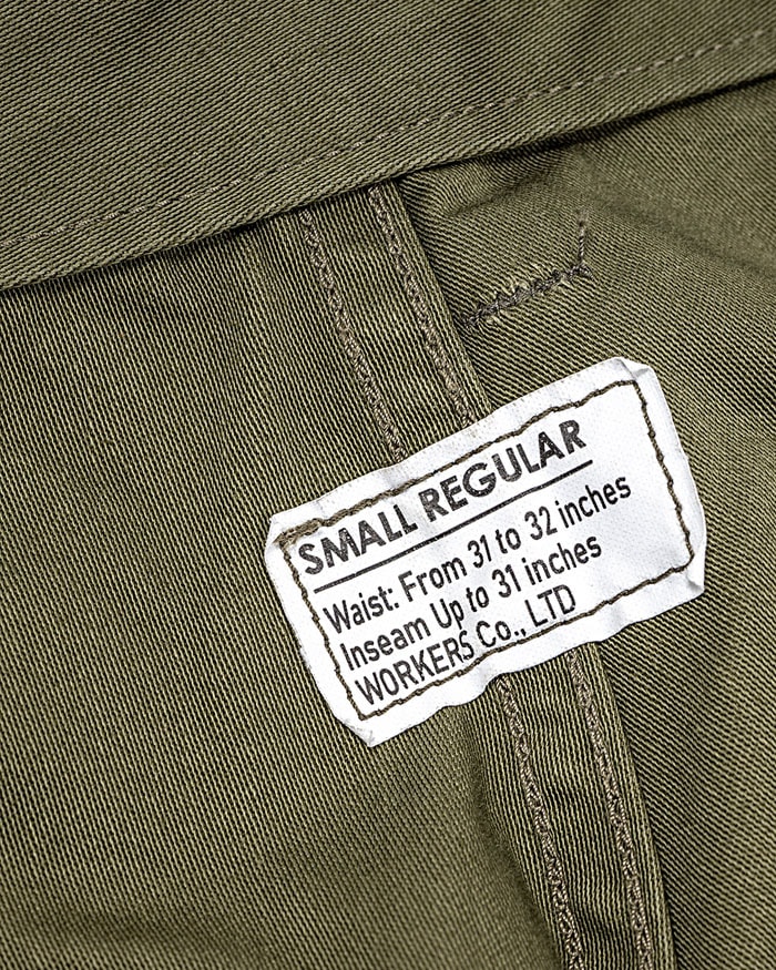 M-65 Trousers Mod, OD Reversed Sateen