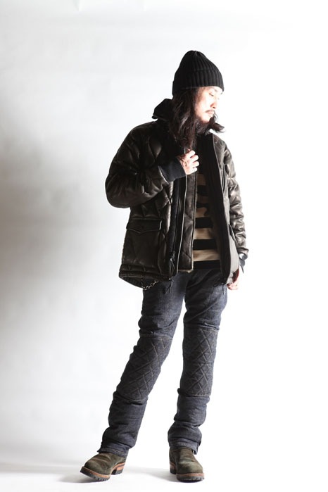 ALL NEW RACING DOWN JKT2/PLD DEERSKIN