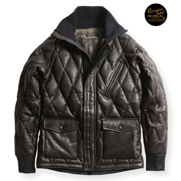 ALL NEW RACING DOWN JKT2/PLD DEERSKIN