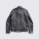 AD-01 SHEEPSKIN CENTER-ZIP JACKET