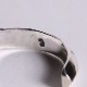 BR-0164 FLAT TRIANGLE BANGLE 2 SHELL