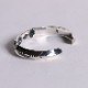 BR-0164 FLAT TRIANGLE BANGLE 2 SHELL