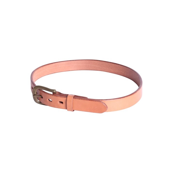 BENDS LEATHER PLANE BELT / NARROW BELT