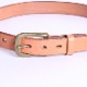 BENDS LEATHER PLANE BELT / NARROW BELT