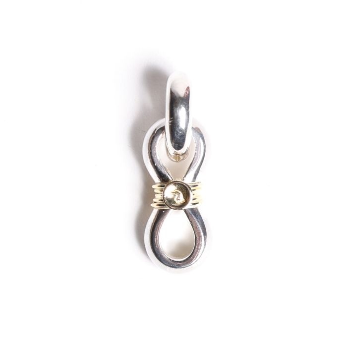 NL-0199 LUCK PENDANT (18K GOLD ACCENT)