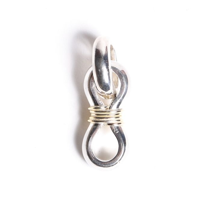 NL-0199 LUCK PENDANT (18K GOLD ACCENT)