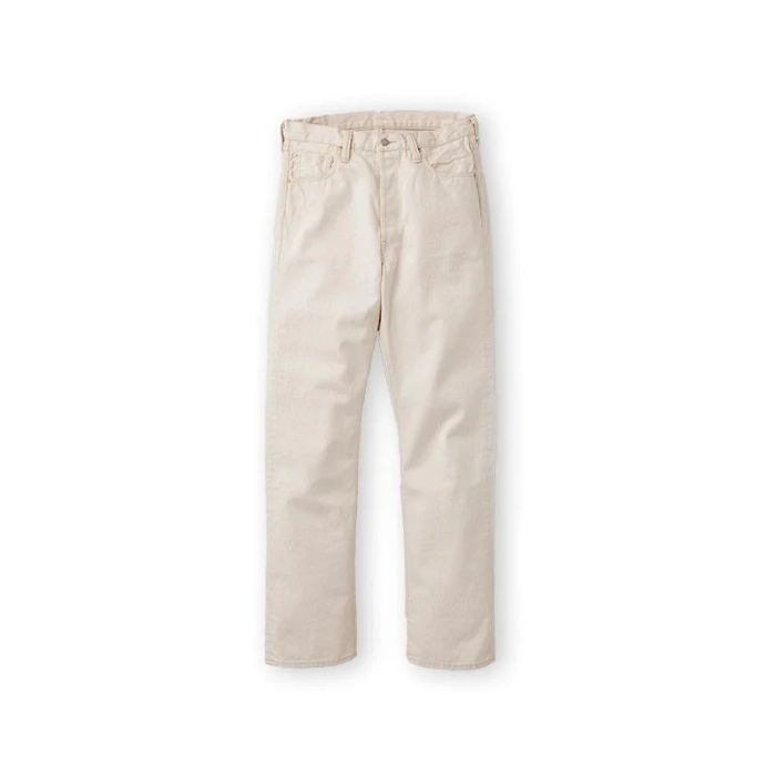 1101EC Straight Ecru Selvedge Denim