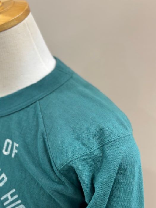 LOT1690 RAGLAN SLEEVE FOOTBALL TEE