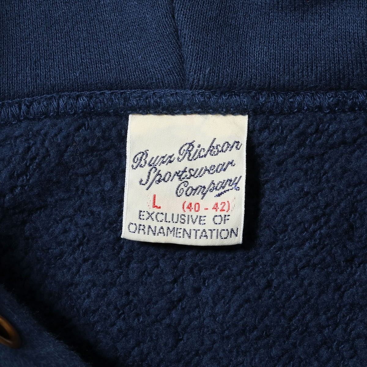 Lot No. BR69443 / HORIZONTAL KNITTING SWEAT PARKA CORST GUARD