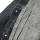 Lot No. SC15650H / 14.25oz. BLACK DENIM JACKET 1953 AGED MODEL