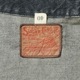 Lot No. SC15650H / 14.25oz. BLACK DENIM JACKET 1953 AGED MODEL