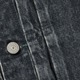 Lot No. SC15650H / 14.25oz. BLACK DENIM JACKET 1953 AGED MODEL