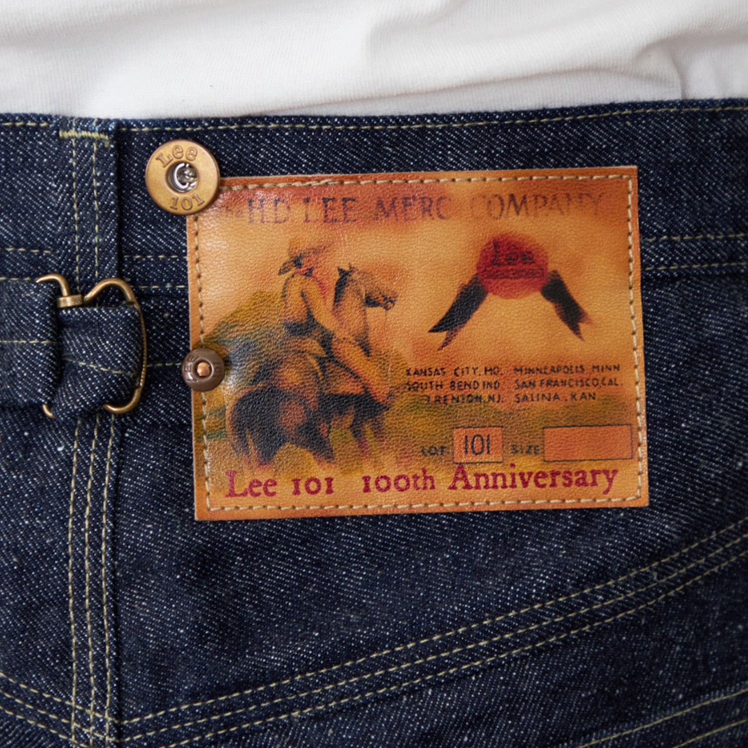 ��101 100��ǯ��101COWBOY STRAIGHT DENIM PANTS