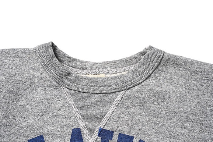 SET-IN CREW SWEAT-NAVY