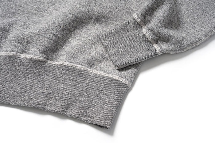 SET-IN CREW SWEAT-NAVY