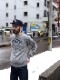 SET-IN CREW SWEAT-NAVY