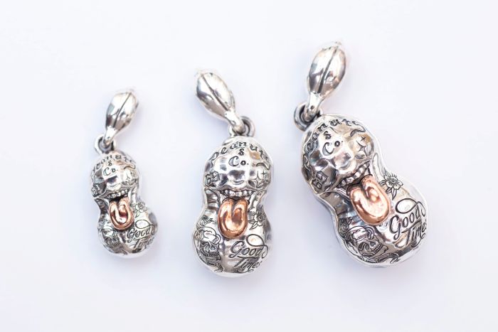 BERO TATOO PEANUTS silver��K10PG S size