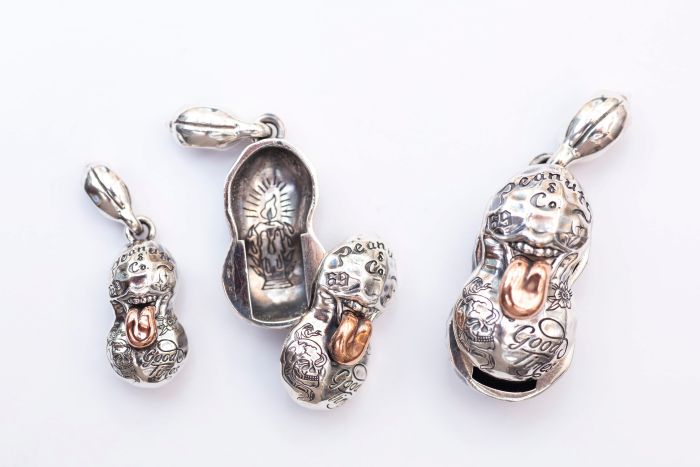 BERO TATOO PEANUTS silver��K10PG S size