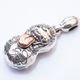 BERO TATOO PEANUTS silver��K10PG S size