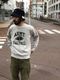 Lot No. BR69644 / HORIZONTAL KNITTING SWEAT SHIRT ��ARMY FOOTBALL��