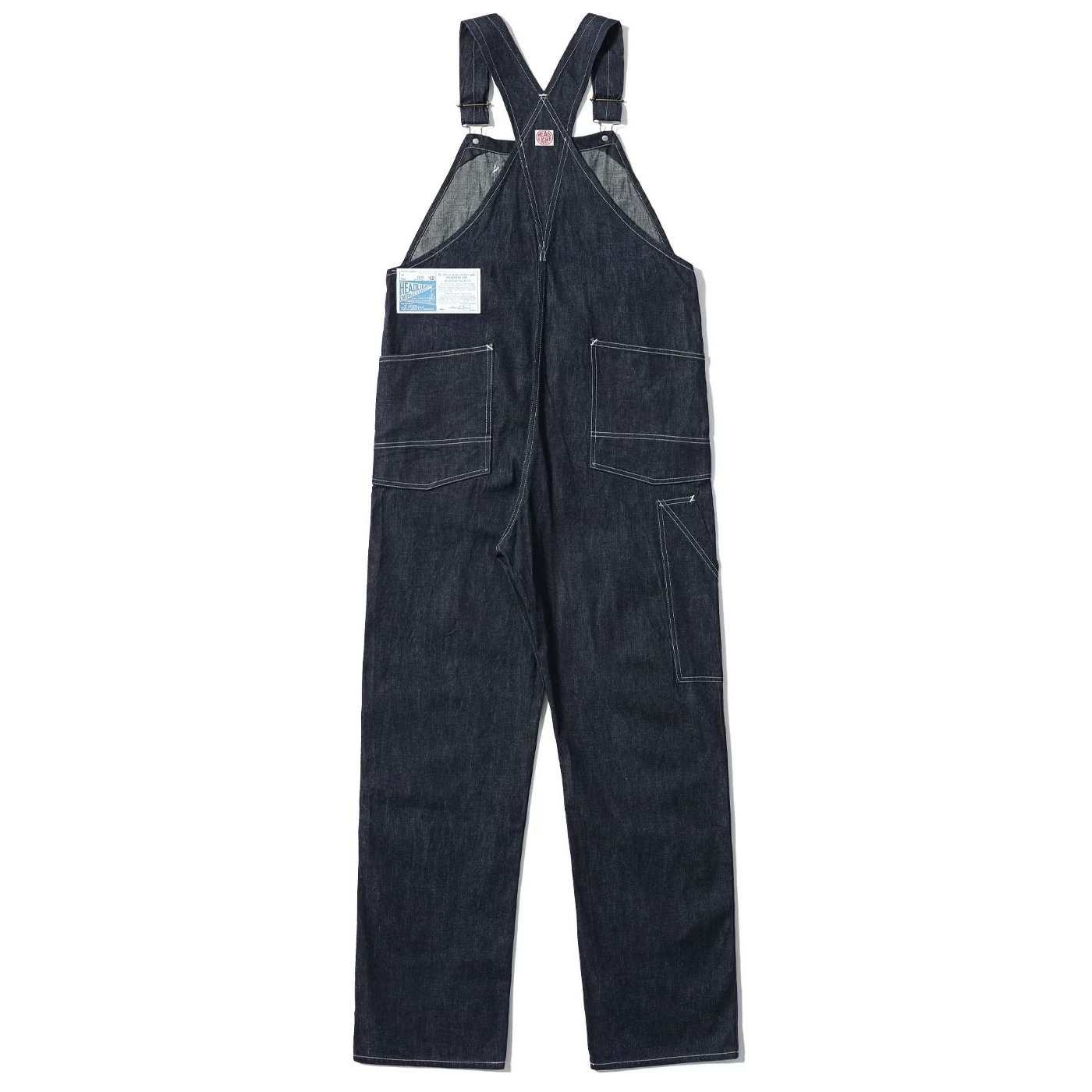 Lot No. HD42611 / HEADLIGHT 9.5oz. SPECIAL WEAVE DENIM HIGH BACK OVERALLS