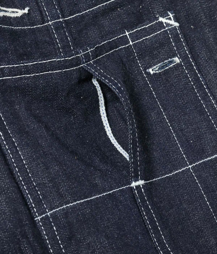 Lot No. HD42611 / HEADLIGHT 9.5oz. SPECIAL WEAVE DENIM HIGH BACK OVERALLS