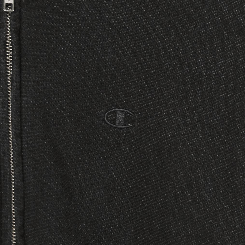 REVERSE WEAVE ZIP HOODED SWEAT