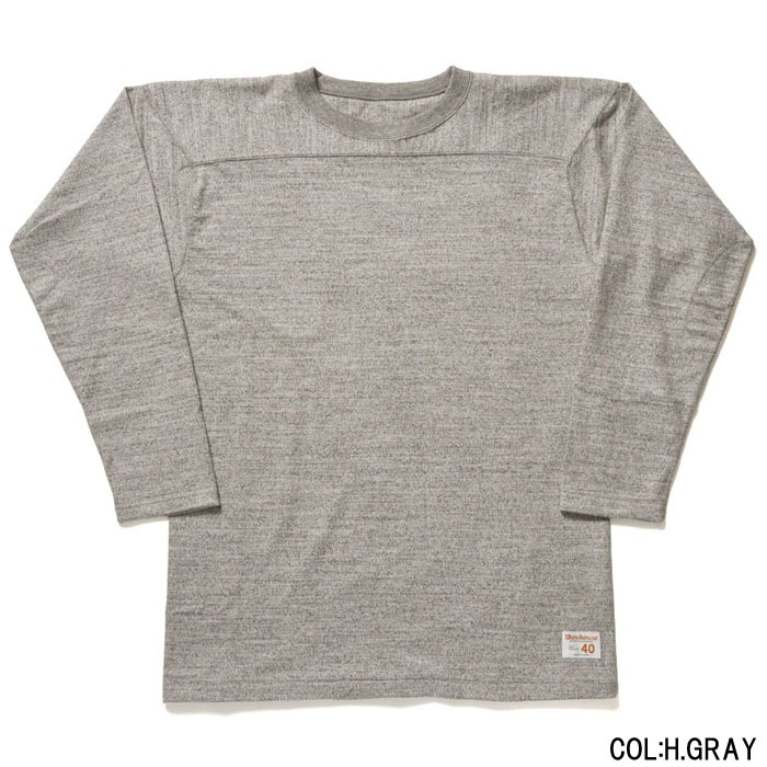 Lot 5913 LONG SLEEVE FOOTBALL TEE PLAIN