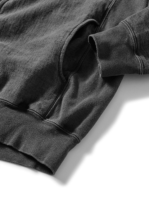 HEAVY ZIP HOOD SWEAT